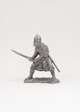 Игрушечные солдатики европейский рыцарь 15 век 54 мм оловянные cолдатики миниатюры