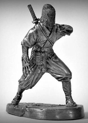 Игрушечные солдатики японский нингзя 15 годовщина 54 мм оловянные солдатики миниатюры1 фото