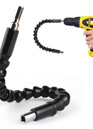 Гибкий удлинитель для отвертки и дрели snake bit