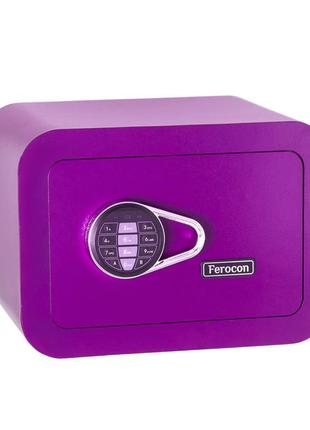 Меблевий сейф ferocon energy violet з кодовим замком