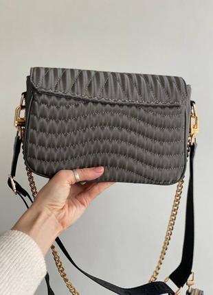 Жіноча сумка lv mini grey2 фото