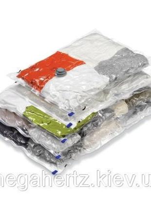 5 шт. вакуумні пакети для зберігання одягу 60х80 см5 фото