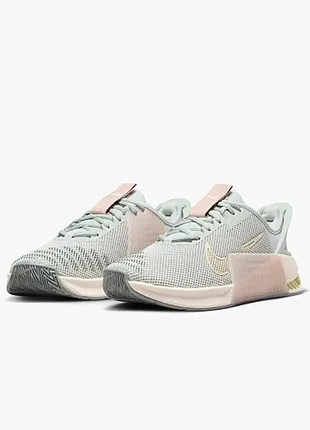 Кроссовки nike metcon 9 easyon "light silver & guava ice"1 фото