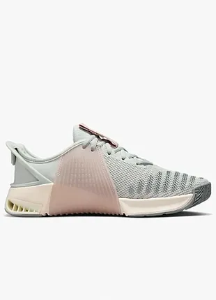 Кроссовки nike metcon 9 easyon "light silver & guava ice"2 фото