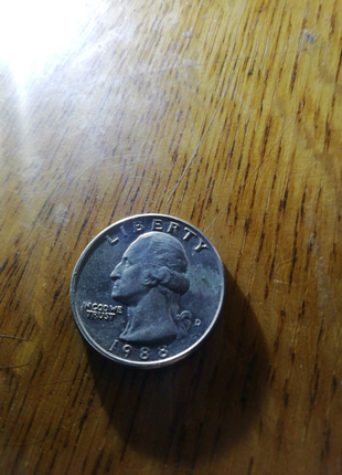 Quarter liberty dollar