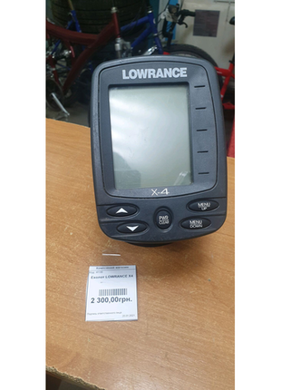 Ехолот lowrance x4