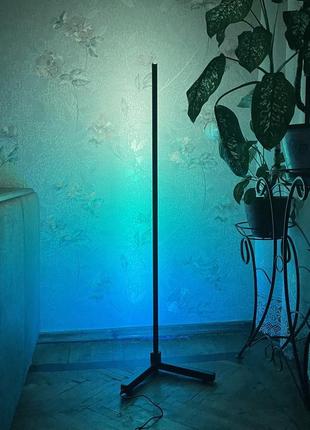 Кутовий led торшер "led art", неонова лампа, лампа для тікток8 фото