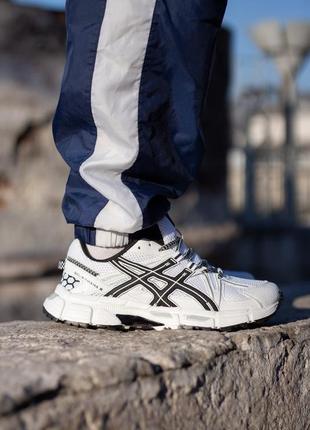 Asics gel-kahana 8 white black4 фото