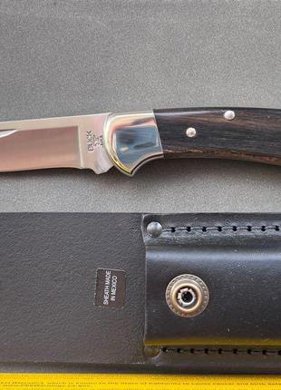 Нож buck 112 folding hunter knife (nikel bolsters)