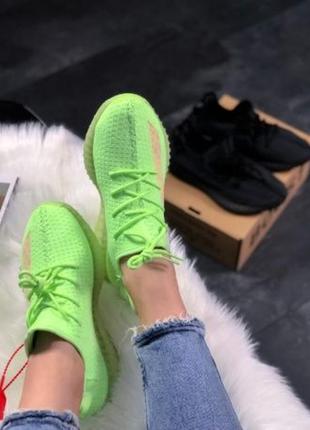 Кроссовки adidas yeezy v2 350 glow green | кросівки адидас изи5 фото