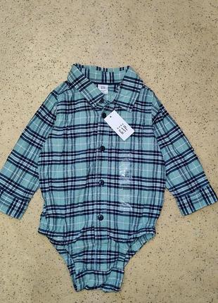 Боді бодик рубашка gap 9