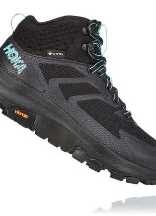 Туристические ботинки hoka sky toa gtx black/ antigua sand4 фото