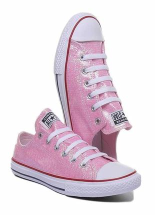 Акция 🎁 кеди converse chuck taylor all star sparkle low top vans ecco