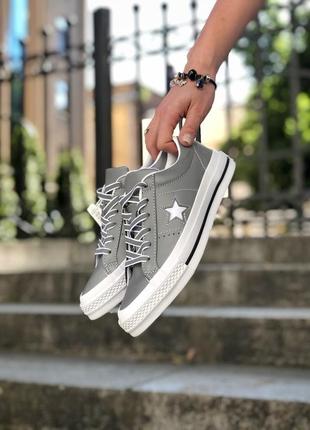 Шкіряні кеди c*onverse