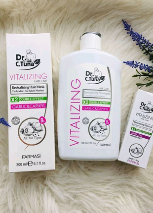 Vitalizing garlic серія для догляду за волоссям