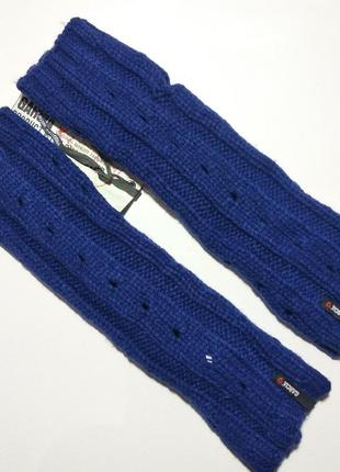 Рукавиці-мітенки garcia jeans жіночі яскраво-сині рукавички без пальців жіночі рукавиці5 фото