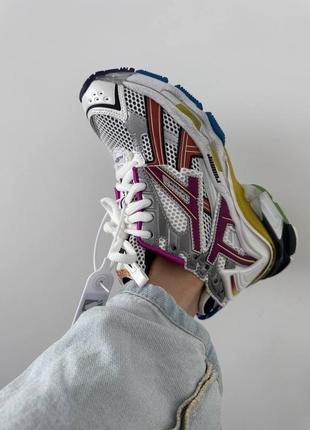 Balenciaga  runner trainer multicolor premium8 фото