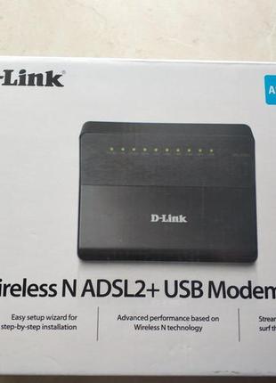 Роутер d-link dsl-2750u usb