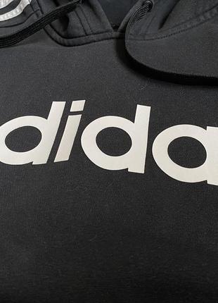 Чорне худі adidas3 фото