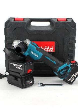 Акумуляторна болгарка makita dga504zl (24v, ø125 мм). кшм макіта, кутова шліфмашина, турбінка