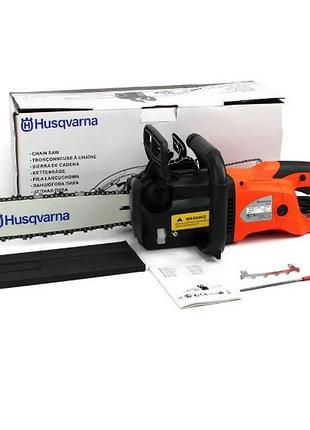 Електрична ланцюгова пила husqvarna 420el (шина 40 см, 2.2 квт), з безключовим натягуванням ланцюга