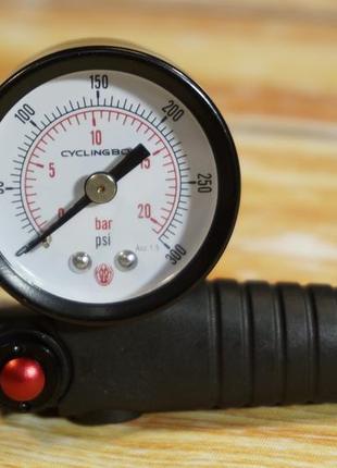 Велосипедний повітряний насос високого тиску 300 psi2 фото
