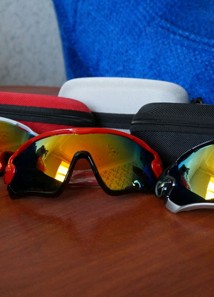 Велосипедні окуляри з сонцезахистом, висока якість!4 фото