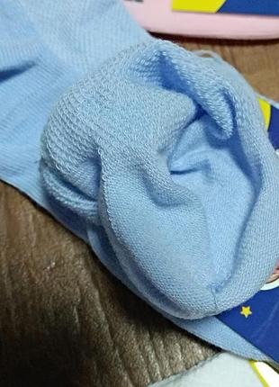 Шкарпетки сітка шкарпетки для дівчинки дівчинки хлопчика хлопчика 20-22см 32-34р білі, рожеві, блакитні, бузкові 5