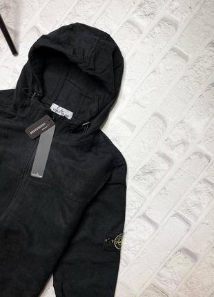 Вітрівка stone island black2 фото