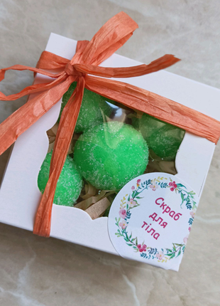 Сахарный скраб для тела ручной работы