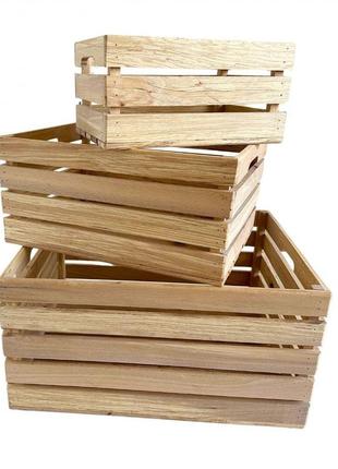 Деревянный ящик для хранения 40х30х20