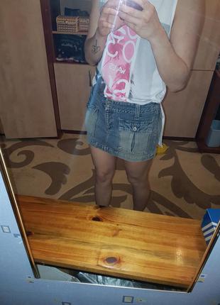 Sale - крутая стильная джинсовая юбка