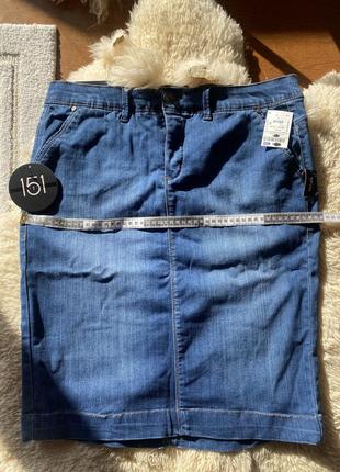 Крутезная стрейч джинс юбка для красивых поп из сша2 фото