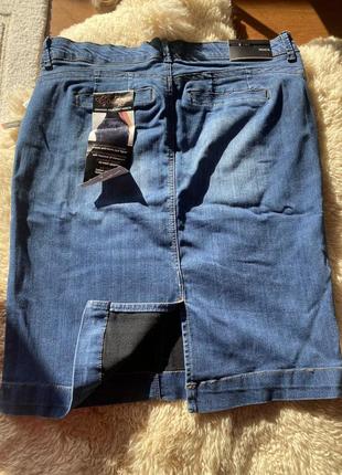 Крутезная стрейч джинс юбка для красивых поп из сша6 фото