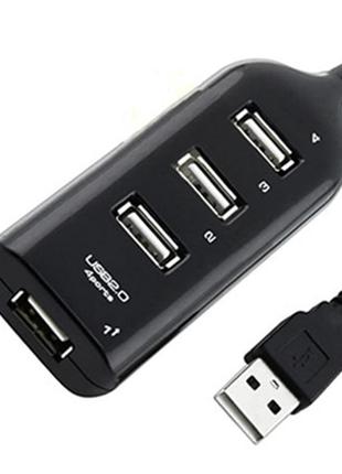 Usb hub на 4 порта, usb трійник,подовжувач, юсб хаб, концентратор