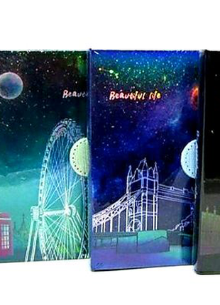 Блокнот, записна книга у твердій обкладинці із застібкою на магні