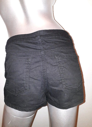 Шорти шортики чорні жіночі джинсові дуже добре тягнуться eur3810 фото