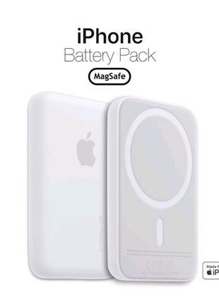 Повербанк apple magsafe pb 5000mah battery pack power bank зарядн