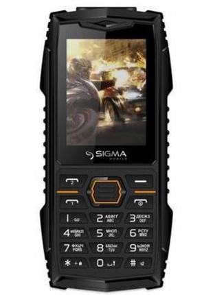 Мобильный телефон sigma x-treme az68 black orange (4827798374917)