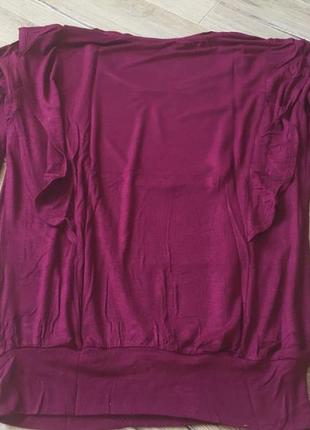 Стильная блузка,лонгслив с воланами esmara германия6 фото