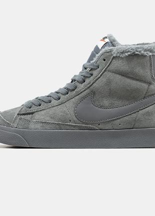 Мужские кроссовки nike blazer зимние1 фото