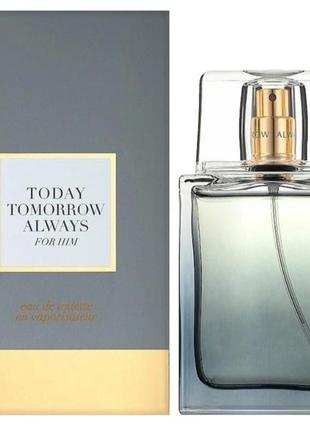 Туалетная вода today tomorrow always for him avon 75 ml2 фото