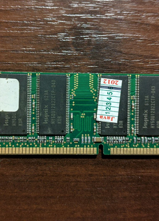 Планка оперативної пам'яті ddra400 dimm pc3200 1gb hynix