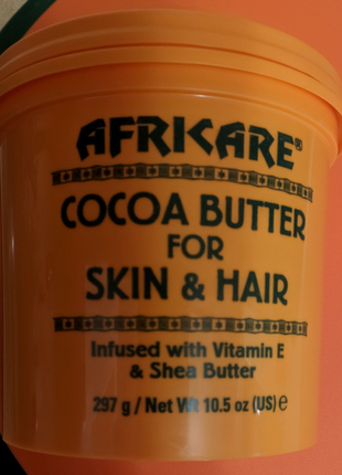 Какао-масло для шкіри і волосся africare виробництво cococare сша6 фото