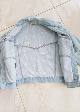 Куртка джинсовая джинсовка ветровка пиджак6 фото