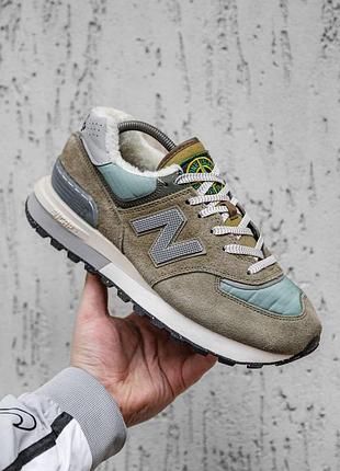 Чоловічі кросівки new balance 574 зимові