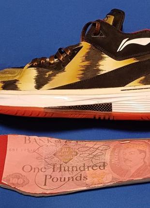Жидкие кроссовки из сша li-ning way of wade/редчайшая кастомная кроссовка/баскетбол/nba/обувь/одувь/мужская обувь/мужская обувь/спорт 32р7 фото