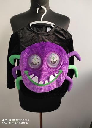 Карнавальний костюм на хелловін павучок, павук, монстрик від george