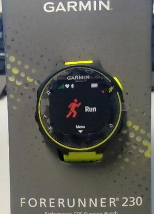 Garmin forerunner 230 жовтий/чорний