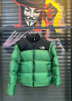 Куртка the north face 700 ⚫️🟢